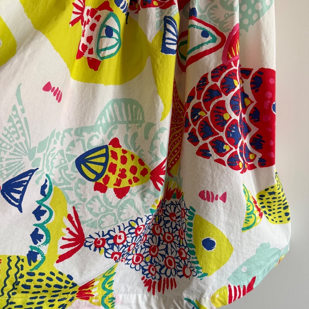 Mini Boden Girl's Fish Tank Dress size 7-8Y - Picture 7 of 12